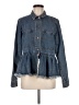 Mud Pie Blue Long Sleeve Blouse Size M - photo 1