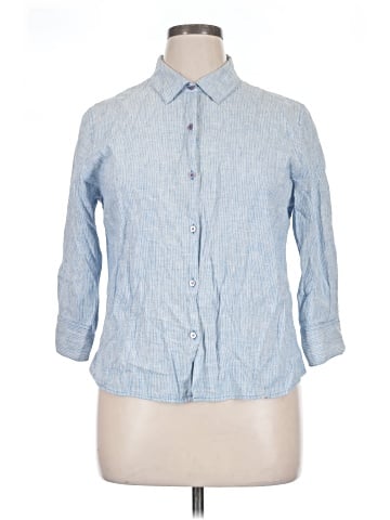 Goodclothes 3/4 Sleeve Button-Down Shirt (view 1)