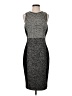 Etcetera Tweed Gray Cocktail Dress Size 4 - photo 1