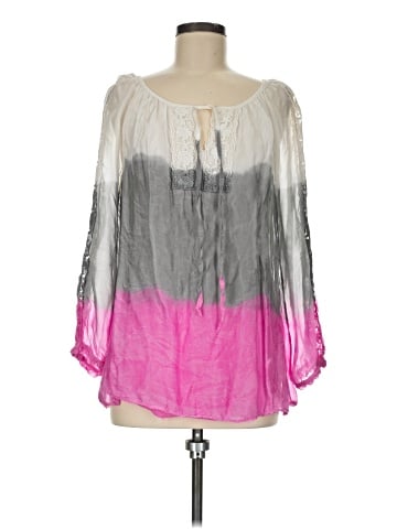 Tempo Paris 3/4 Sleeve Blouse (view 1)
