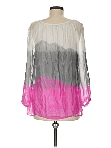 Tempo Paris 3/4 Sleeve Blouse (view 2)