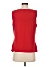 Calvin Klein Red Sleeveless T-Shirt Size P (petite) - photo 2