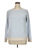 Staccato Stripes Blue Pullover Sweater Size XL (estimated) - photo 1