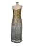 J.Crew Collection 100% Polyester Metallic Silver Cocktail Dress Size 6 - photo 1