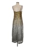 J.Crew Collection 100% Polyester Metallic Silver Cocktail Dress Size 6 - photo 2