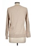 Ann Taylor LOFT Outlet 100% Cotton Hearts Tan Pullover Sweater Size L - photo 2
