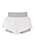 Fabletics Color Block Solid Silver White Athletic Shorts Size S (estimated) - photo 2