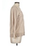 Ann Taylor LOFT Outlet 100% Cotton Hearts Tan Pullover Sweater Size L - photo 4