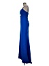 Betsy & Adam Solid Blue Cocktail Dress Size 6 - photo 5
