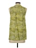 Twenty8Twelve 100% Viscose Green Sleeveless Blouse Size 4 - photo 2