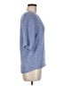 Chico's Solid Blue Pullover Sweater Size Med (1) - photo 4