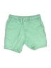 Cat & Jack 100% Cotton Solid Green Shorts Size 2T - photo 1