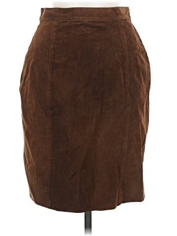 Maggie Lawrence Leather Skirt (view 1)