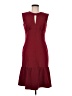 Milly Red Burgundy Cocktail Dress Size 6 - photo 1