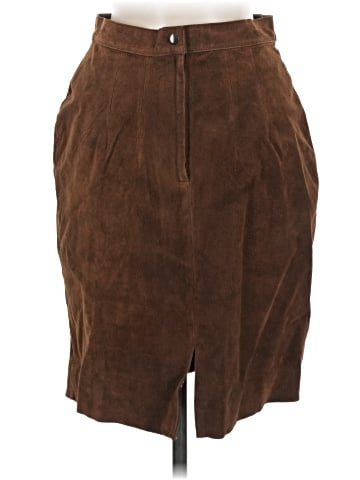 Maggie Lawrence Leather Skirt (view 2)