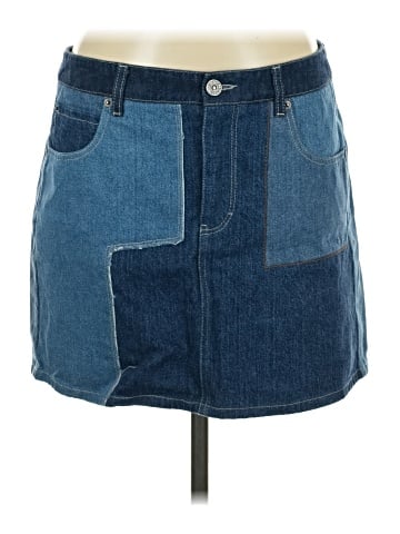Coach Denim Skirt (view 1)