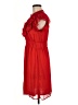 H&M 100% Polyester Red Cocktail Dress Size 8 - photo 5
