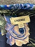 L'Agence 100% Viscose Floral Blue 3/4 Sleeve Blouse Size XL (4) - photo 7