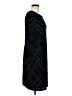 Chico's Chevron-herringbone Black Casual Dress Size Med (1) - photo 4