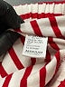 AEMI+CO Stripes Red Board Shorts Size M - photo 4