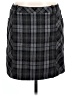 Eddie Bauer Plaid Gray Wool Skirt Size 12 - photo 1