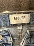 AGOLDE Hearts Blue Jeans Size 25 waist - photo 4