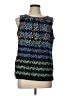 Dorothy Perkins Black Blue Sleeveless Blouse Size EU 44 / US 14 - photo 1