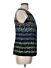 Dorothy Perkins Black Blue Sleeveless Blouse Size EU 44 / US 14 - photo 4
