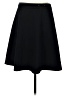 Dalia Collection Solid Black Formal Skirt Size 4 - photo 2