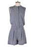 MICHAEL Michael Kors 100% Polyester Polka Dots Gray Romper Size M (petite) - photo 1
