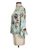 Lovestitch 100% Rayon Teal 3/4 Sleeve Blouse Size S - photo 5