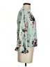 Lovestitch 100% Rayon Teal 3/4 Sleeve Blouse Size S - photo 4
