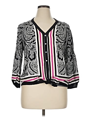 Ruby Rd. 3/4 Sleeve Blouse (view 1)