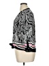 Ruby Rd. 100% Rayon Paisley Black 3/4 Sleeve Blouse Size XL - photo 5