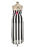 Jess Lea 100% Polyester Stripes Silver Casual Dress Size XXL - photo 2
