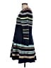 Moth Stripes Blue Casual Dress Size L - photo 5