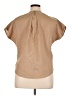 Unbranded Tan Short Sleeve Blouse Size XL (estimated) - photo 2