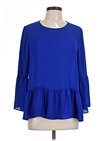 J.Crew Factory Store 3/4 Sleeve Blouse (view 1)