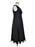 George 100% Polyester Polka Dots Black Cocktail Dress Size 6 - photo 4