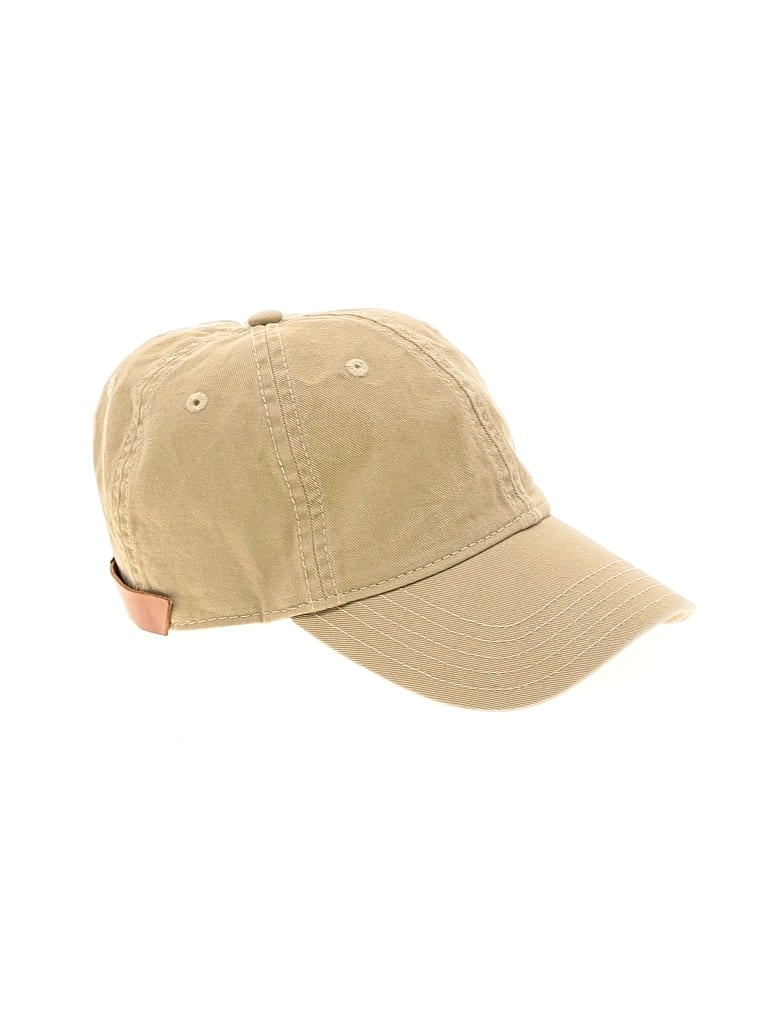 Pre-owned Madewell Baseball Cap In Tan