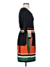 ECI Color Block Black Casual Dress Size S - photo 4