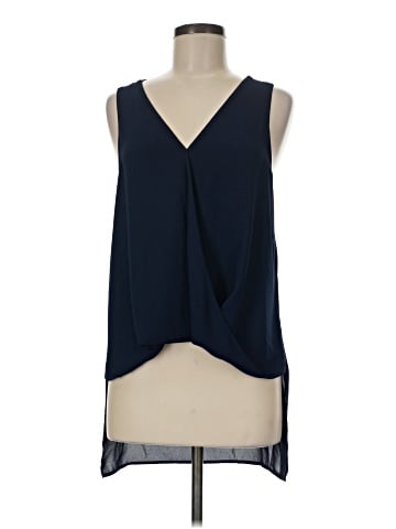 Aqua Sleeveless Blouse (view 1)