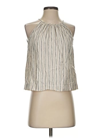 Madewell Striped Cutaway Tank Top (view 1)