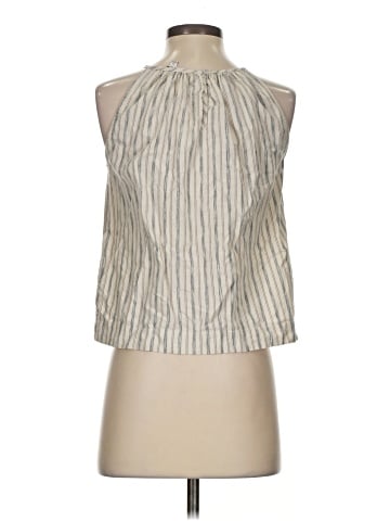 Madewell Striped Cutaway Tank Top (view 2)