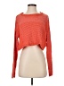 Silence and Noise Orange Pullover Sweater Size S - photo 1