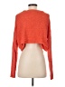 Silence and Noise Orange Pullover Sweater Size S - photo 2