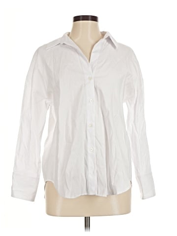 Zara Long Sleeve Button-Down Shirt (view 1)