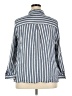 Lee 100% Rayon Stripes Blue Long Sleeve Button-Down Shirt Size 3X - photo 2