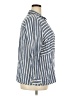Lee 100% Rayon Stripes Blue Long Sleeve Button-Down Shirt Size 3X - photo 4