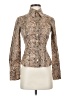 Bebe Paisley Tan Long Sleeve Blouse Size XS - photo 1